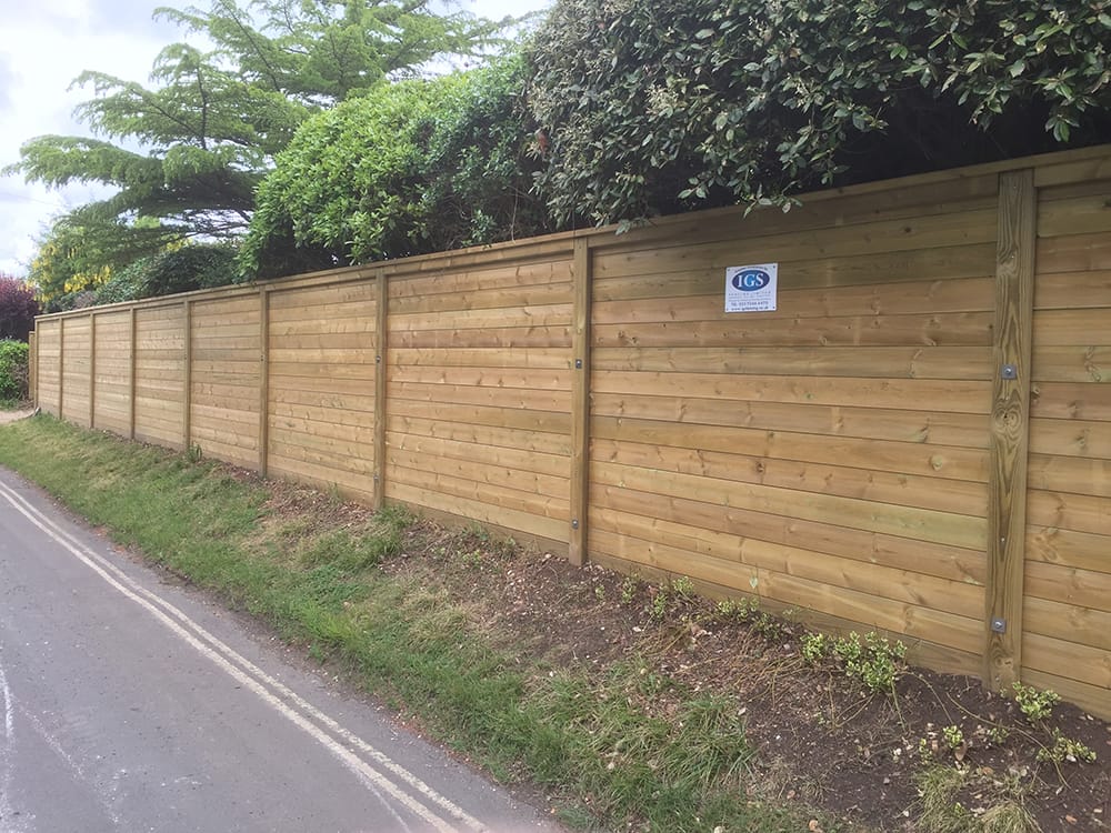 acoustic barrier fencing
